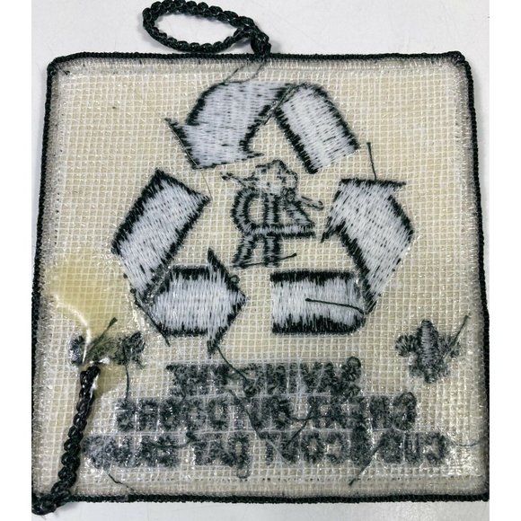 Cub Scout Day Camp Saving the Great Outdoors Patch Square Boy Scouts BSA 4R 1998 - Picture 2 of 3